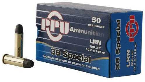 PPU 38SPL 158GR LRN 50BX