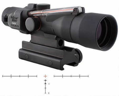 Trijicon ACOG TA33-C-400065 3x30 Riflescope Illuminated Red Crosshair .300 Blackout Ballistic Reticle 1/4 MOA