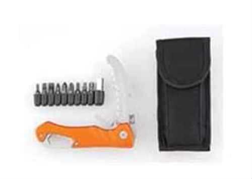 Kabar Rescue Kit With Serrated Edge/Aluminum Handle/9 Drill Bits/Case Md: 3082