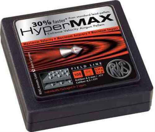 RWS/Umarex Hypermax Pellets 177PEL Blister 100/Pack 2315052