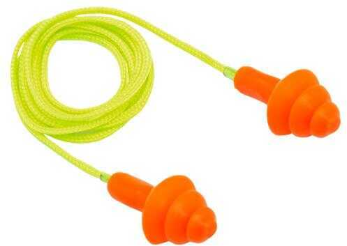 Pyramex Rp3001 Reusable Earplugs Corded 24 Db Orange 50 Pair