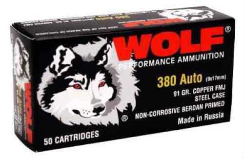 9mm Luger 115 Grain Full Metal Jacket 800 Rounds Wolf Ammunition