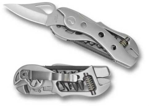 Spyderco Byrdrench Multi-Tool Plain Edge Plier/Wrench/Screwdriver & Bits Md: By15P