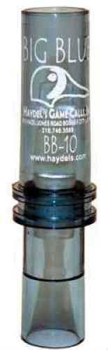 Haydels BB10 Big Blue Wing Teal Double Reed Duck Call Acrylic Clear