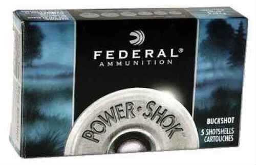 Federal 16 Gauge 2 3/4" 12 Pel. #1 Lead Buckshot 5 Rounds Per Box Ammunition Md: F1641B