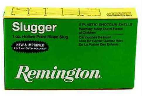 12 Gauge 2 3/4" 5 Rounds Ammunition Remington 1 oz  Sabot Slug #Slug