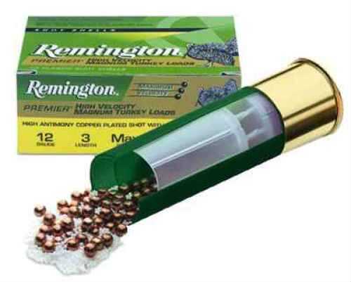10 Gauge 3-1/2" Copper Plated Lead #4  2-1/4 oz 10 Rounds Remington Shotgun Ammunition