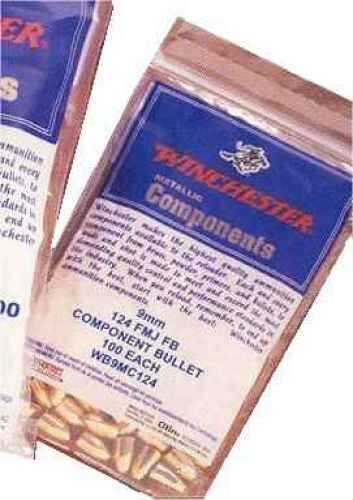 Winchester Reloading Bullets 380 Caliber 95 Grain Full Metal Jacket 100/Bag Md: WB380Mc95