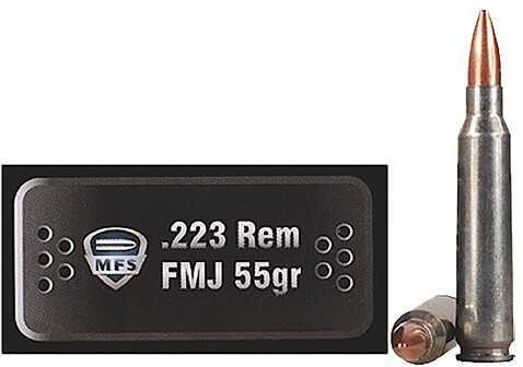223 Rem 55 Grain Full Metal Jacket 20 Rounds RUAG Ammunition 223 Remington