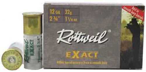 12 Gauge 2-3/4" Lead Slug  1-1/8 oz 5 Rounds Ruag Shotgun Ammunition