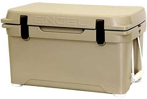 Engel Eng35T Deep Blue Performance Coolers 35 Quart Tan