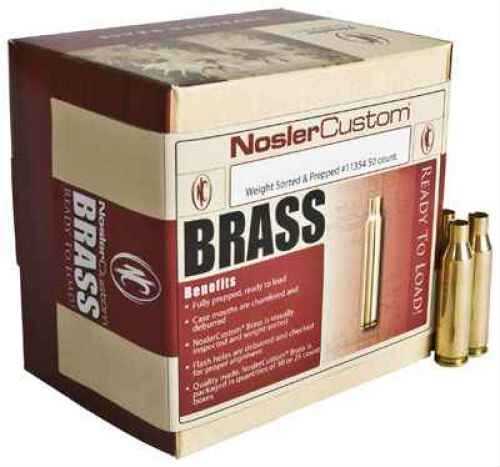 Nosler 325 Winchester Short Mag Unprimed Rifle Brass 25 Count
