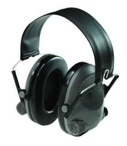Peltor Electronic Hearing Protection Earmuffs With Gray/Black Finish Md: 97044