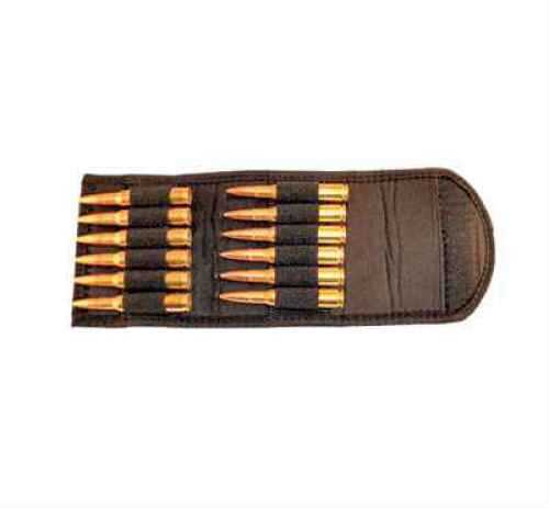 Grovtec US Inc GTAC89 Folding Cartridge Holder 10 Universal Non-Magnum Rifle Rounds Elastic/Nylon Black