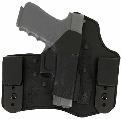 Desantis Gunhide 105KAM9Z0 Intruder Belt S&W M&P Compact 9/40 3.5" Leather Black                                        