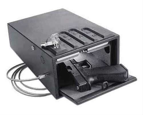 Gunvault GV1000CDLX MiniVault Deluxe Gun Safe Electronic Keypad 16 Gauge Steel Black