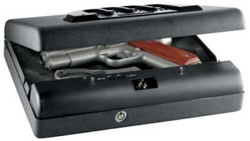 Gunvault MV1000 MicroVault XL Pistol Safe Electronic Keypad 18 Gauge Steel Black