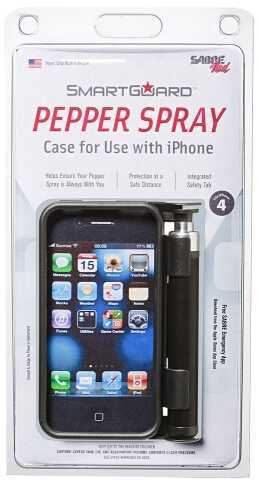 Sabre SG4BKUS SmartGuard Pepper Spray iPhone Case Fits 4 Up To 10 Feet