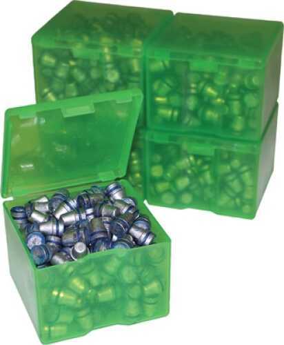 MTM Cast Bullet Boxes - Sold In 2-Pack Clear Green Cast-1-16