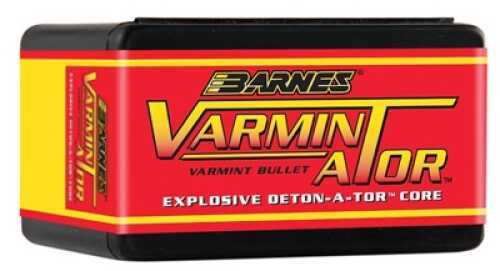 Barnes Varminator Uncoated Copper Jacketed Hollow Point 6MM Caliber 58 Grain 100/Box