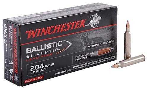 204 Ruger 32 Grain Ballistic Tip Rounds Winchester Ammunition