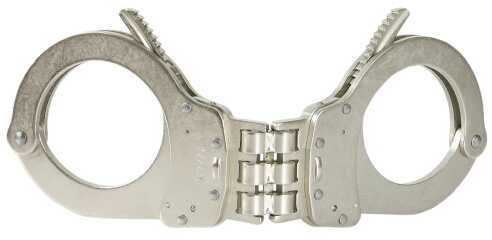 Smith & Wesson Hinged Oversize Handcuff Nickel