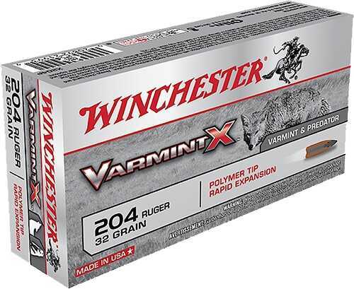 204 Ruger 32 Grain Ballistic Tip Rounds Winchester Ammunition
