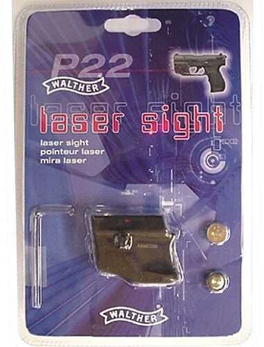 Walther Laser Sight Fits P22 Black Finish 512104