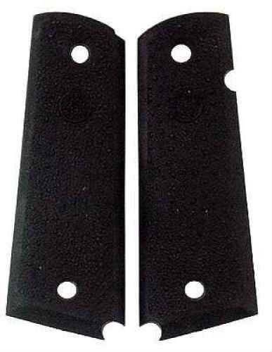Hogue 45090 Rubber Grip Panels with Palm Swells 1911 Government Black                                                   