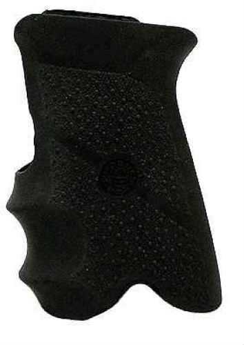 Hogue Rubber Grip With Finger Grooves Ruger® P85 P89 P90 And P91 Durable Synthetic Cobblestone Texture -