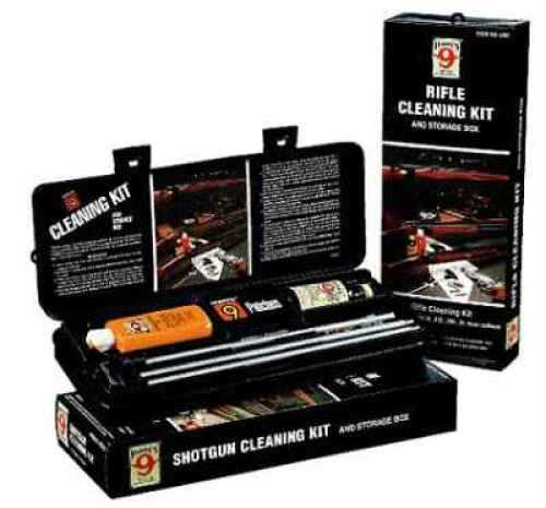 Hoppes U22B Rifle Cleaning Kit 22/222/223/224/225/243/25/25-06/257 Caliber Clam Package