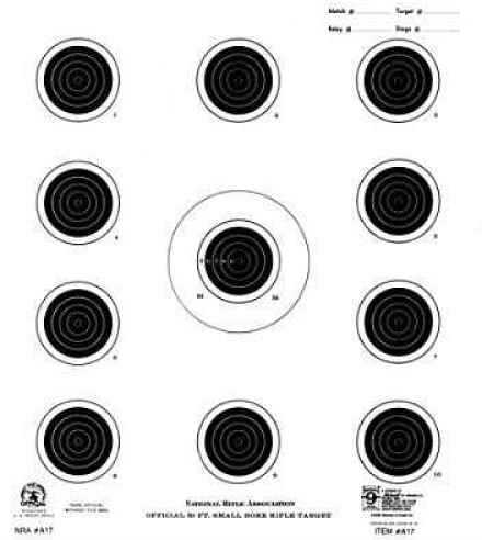 Hoppes 20 Pack 14"X14" Bullseye Targets Md: A17T