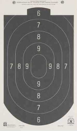 Hoppes 50 Feet Rapid Fire Silhouette Targets 20 Pack Md: B24