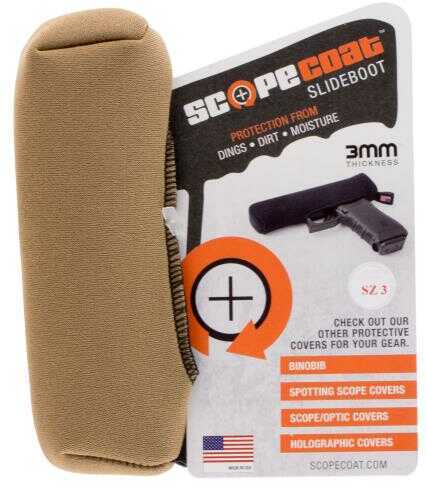 Scopecoat Slide Boot Sub-Compact Cover Coyote Brown Md: 17SB03CT