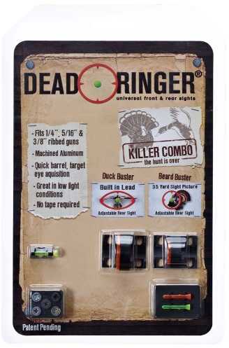 Dead Ringer Killer Combo Shotgun Sight Includes the Duck and Beard Buster Sights Model: 4331