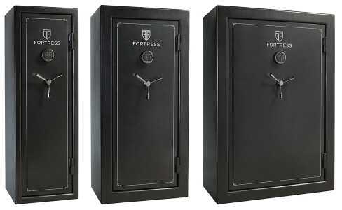 Heritage Safe FS14/30/45S Fortess Multi-Pack (3) Gun Safes Elec Lock Gray Free Shipping To Lower 48 States