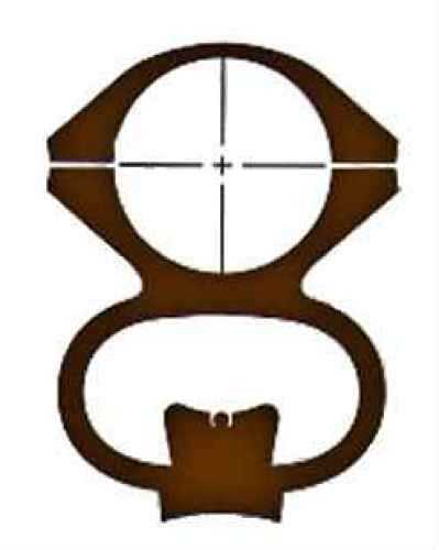 Ironsighter 710 Scope Mount For Marlin 336 See Thru Style Black Finish