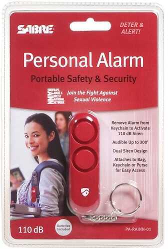 Security Equipment Personal Alarm Benefit RAINN CLM Red