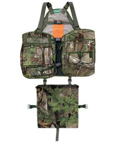 Primos Ps6563 Strap Turkey Hunting Vest Adult X-large/xx-large Realtree Xtra Green