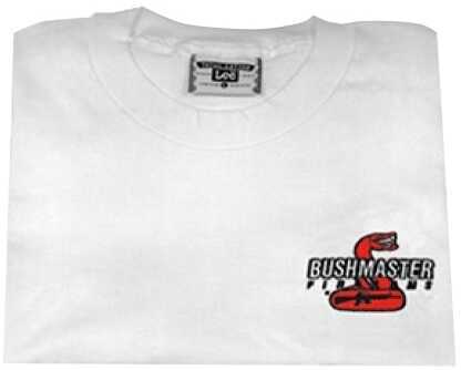 Bushmaster Logo T-Shirt Short Sleeve Medium Cotton White
