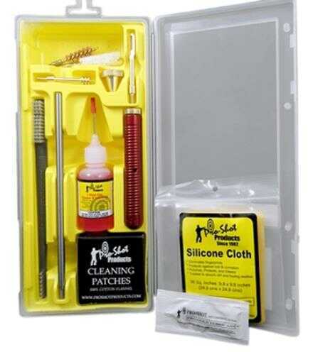 Pro-Shot Products Premium Classic Pistol Cleaning Kit For 38/357/9MM/380 Box P38/9KIT