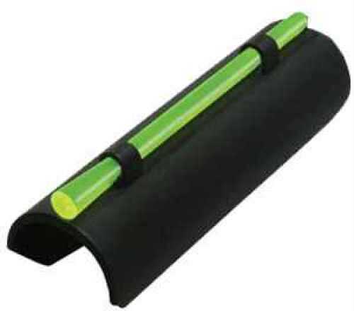 Hiviz MPB Magnetic Plain Barrel Snap-On Shotgun Fiber Optic Front Green/Red Black