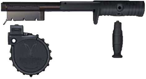 Adaptive Tactical Venom Conversion Kit, Fits Mossberg 500 12 Gauge,Kit Includes 10Rd Drum Magazine And Wraptor Forend, B