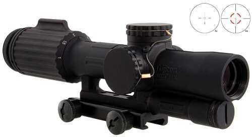 Trijicon VC16C1600001 VCOG 1-6X 24mm Riflescope 77 Grains Cir 223/5.56mm 95-15.9ft@100yds Black Md: VC16-C-1600001