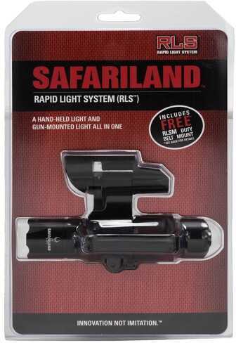 Safariland RLS13PIC1 Rapid Light System & Mount Ambidextrous AAA(3) Black