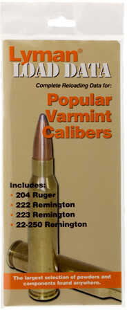 Lyman Load Data Book 20/22 Caliber Rifle