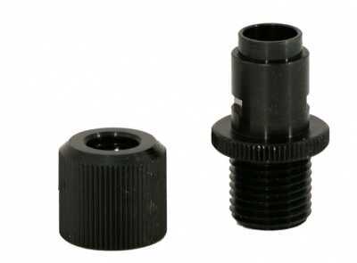Walther Arms 512105 Threaded Barrel Adapter P22 1/2X28 Threads Black
