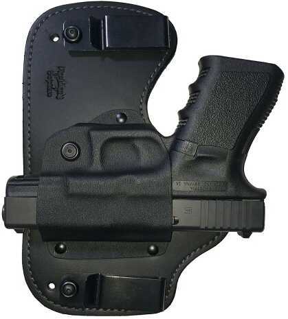 Flashbang Holster 9320XDS10 Right Hand Black Leather/Thermoplastic