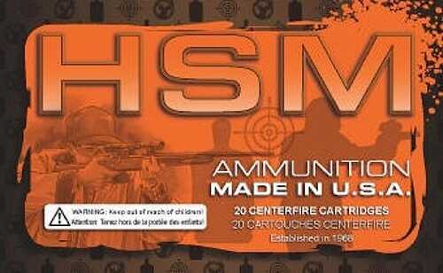 9mm Luger 115 Grain Full Metal Jacket 50 Rounds HSM Ammunition
