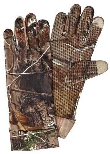 Hunters Specialties Spandex Unlined Gloves Tech Tip Realtree Xtra One Size